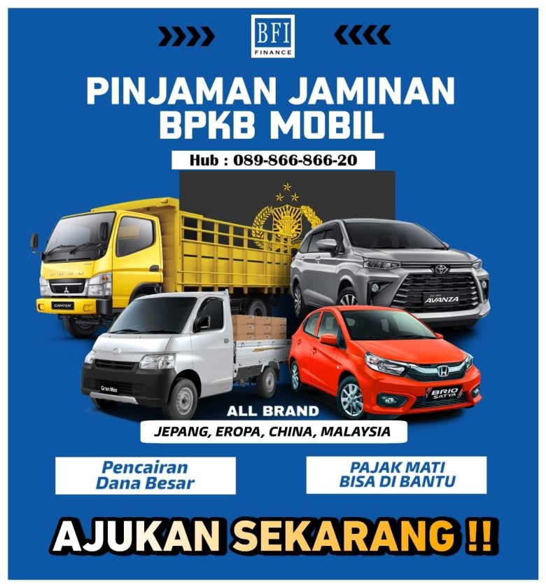 Gadai BPKB Mobil tanpa BI Checking